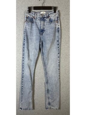Abercrombie & Fitch Slim Straight Leg High Rise 26